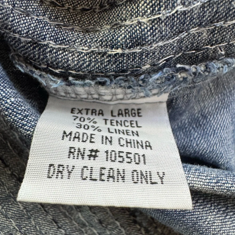 Double D Ranch Embroidered Denim Shirt - Picture 15 of 16